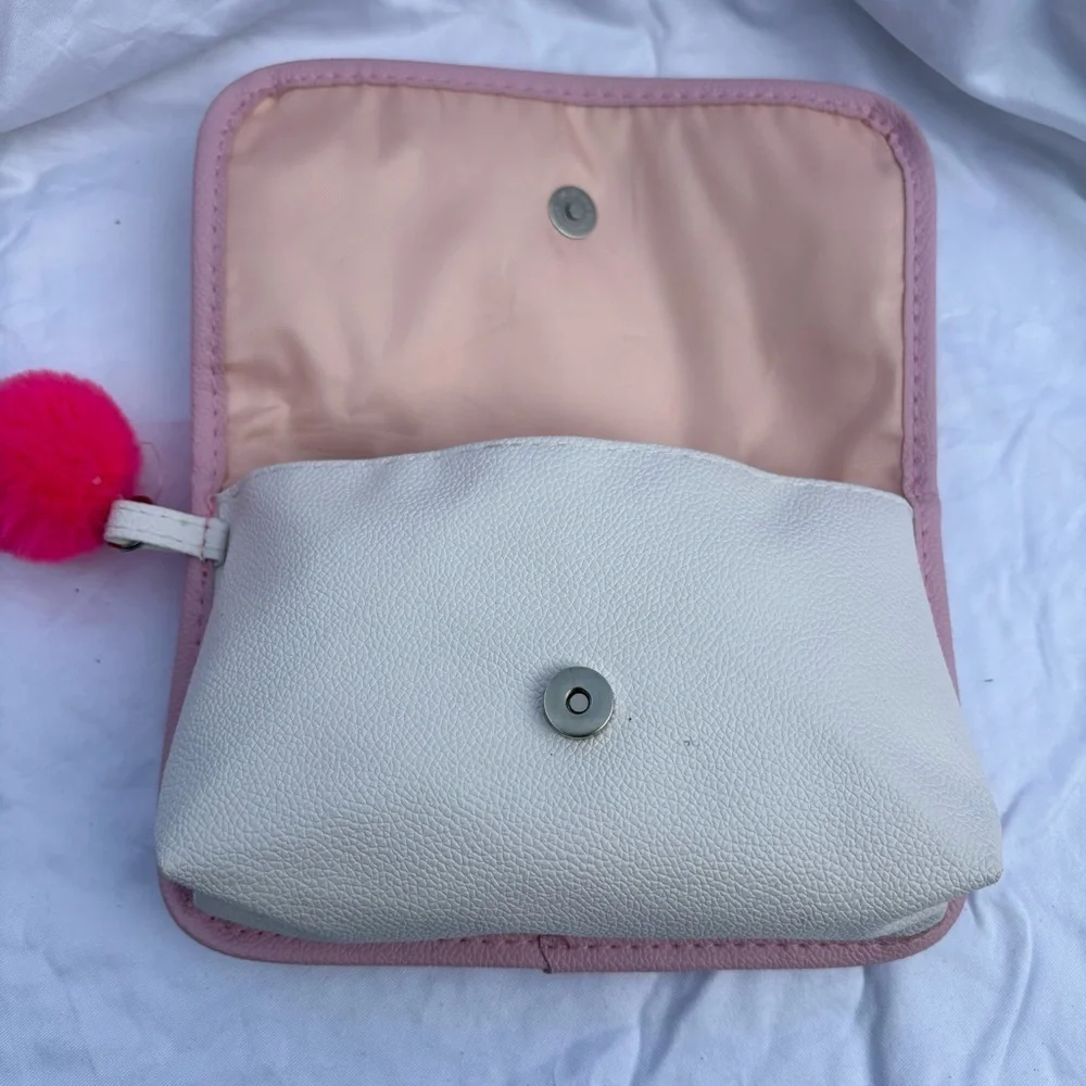 Charming White and Pink Unicorn Bag